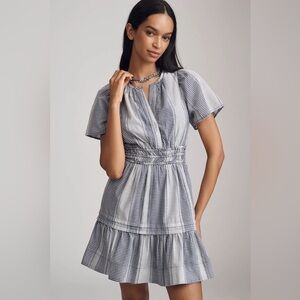 NWT! Anthropologie The Somerset Gingham Mini Dress - Size Medium 🏆